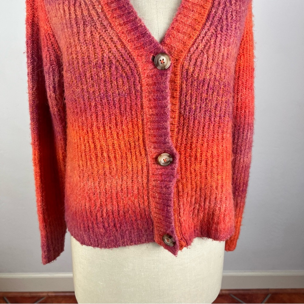 Anthropologie Maeve Hallie Space Dyed Cardigan - Picture 5 of 8
